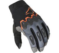 Macna Chameleon-1 Gants de motocross, noir-gris-orange, taille L