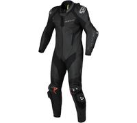 Macna Chromiq, combinaison en cuir 1pcs. perforée 56 Noir Noir