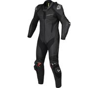 Macna Chromiq Combinaison en cuir de moto une pièce, noir, taille 54 pour homme