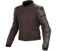 MACNA CLASH blouson cuir textile femme marron L