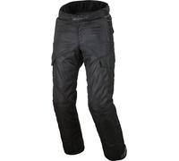 Macna Club-E Pantalon textile de moto imperméable, noir, taille S pour femmes