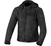 Macna Cocoon 2.0 Veste textile moto pour femmes imperméable, noir, Taille M