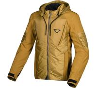 Macna Cocoon Veste textile de moto imperméable, jaune, Taille M