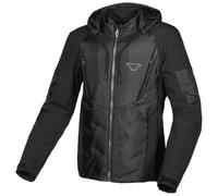 Macna Cocoon Veste textile de moto imperméable, noir, taille 2XL pour homme