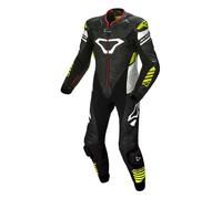 MACNA COMBINAISON TRACKTIX 1 PIECE NOIR BLANC JAUNE - 58