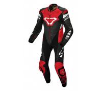 Macna Tracktix Leather Suit Rouge,Noir 46 Homme