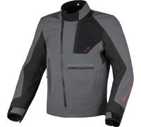 Macna Corvit, veste textile imperméable L Gris/Noir Gris/Noir