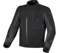 Macna Corvit Veste textile de moto imperméable, noir, taille L pour homme