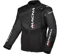 Macna Crest Veste de motocross, noir-blanc, taille L pour homme