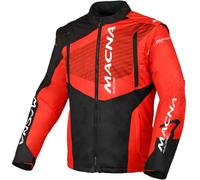 Macna Crest, veste en textile 3XL Noir/Rouge Noir/Rouge