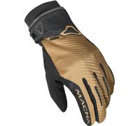 Macna Crew RTX gants de moto imperméables, Noir/marron clair, Taille XL