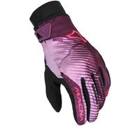 Macna Crew RTX, gants imperméables pour femmes XL Noir/Mauve/Fuchsia Noir/Mauve/Fuchsia