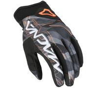 Macna Decode Gants de moto, noir/orange/blanc, Taille L