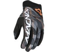 Macna Gants moto Decode – Homme – Taille S – Noir/Gris/Orange – Été