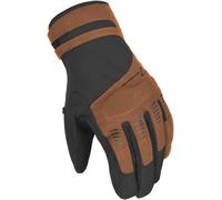 Macna Dim RTX imperméable à l’eau dames gants de moto, noir/marron, Taille M
