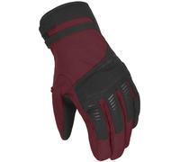 Macna Dim RTX imperméable à l’eau dames gants de moto, noir-rouge, taille XS pour femmes