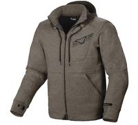 Macna District Motorrad Textiljacke, Gris foncé, Taille XXL