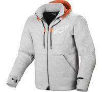 Macna Sweat à capuche District zippé Gris XL Homme