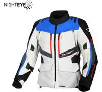 Macna Domane, veste textile femme XXL Gris Clair/Bleu/Noir Gris Clair/Bleu/Noir