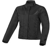 Macna Blouson moto femme Dromica textile imperméable à l'eau Noir XL