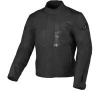 Macna Dromico veste textile de moto imperméable, noir, Taille M