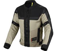 Macna Empire 2.0 imperméable dames moto textile veste, Sable/Noir, Taille XS