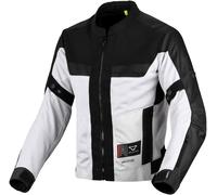 Macna Empire 2.0, veste textile imperméable pour femmes XXL Gris Clair/Noir Gris Clair/Noir