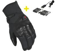 Macna Era RTX kit de gants de moto pour dames imperméables à l’eau chauffants, noir, Taille 2XL
