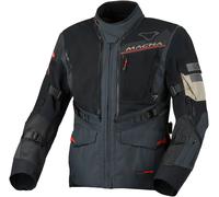 Macna Flexodus, veste textile imperméable 3XL Bleu Foncé/Noir/Beige Bleu Foncé/Noir/Beige