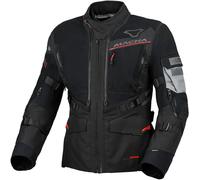 Macna Flexodus, veste textile imperméable 5XL Noir/Rouge Noir/Rouge