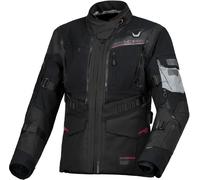 Macna Flexodus, veste textile imperméable pour femmes XL Noir/Fuchsia Noir/Fuchsia