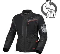 Macna Flexodus Veste textile moto imperméable, noir, Taille 4XL
