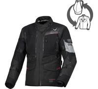 Macna Flexodus Veste textile moto pour femmes imperméable, noir, taille M