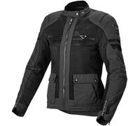 Macna Fluent Veste textile de moto pour femmes, noir, Taille XS
