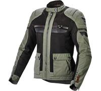 Macna Fluent Veste textile de moto pour femmes, vert, taille S