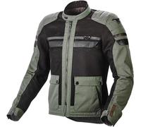 Macna Fluent Veste textile de moto, Vert militaire, Taille XS
