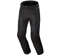 Macna Forge Pantalon textile de moto imperméable, noir, Taille Long XXL