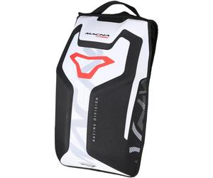 Macna Formance Sac à dos imperméable, Noir/Blanc/Rouge