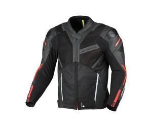 MACNA GALVIC Lederjacke schwarz-rot 50