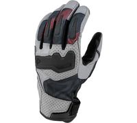 Macna Gants moto Haros 2.0 Homme XXL Gris Clair/Noir/Rouge