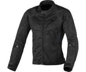 Macna Grisca Solid Veste textile de moto pour femmes, noir, Taille L