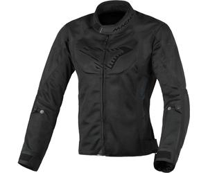 Macna Grisca Solid Veste textile de moto pour femmes, noir, Taille M
