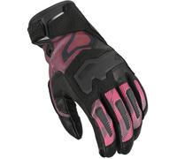 Macna Haros 2.0 Gants de moto pour femmes, noir-rose, taille L