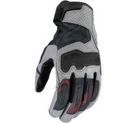 Macna Haros 2.0, gants S Gris Clair/Noir/Rouge Gris Clair/Noir/Rouge