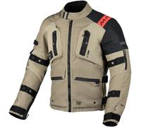 Macna Higera, veste textile imperméable XL Beige/Noir Beige/Noir