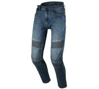 Macna Individo 2.0 Jeans de moto, bleu, Taille Short 34