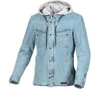 Macna Inland Veste textile de moto, bleu, taille XL pour homme