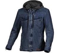 Macna Inland Veste textile de moto, bleu, Taille XXL