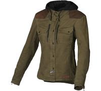 Macna Inland Veste textile de moto pour femmes, vert, taille XL