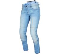 Macna Jenny Jeans de moto pour femmes, bleu clair, Taille 26